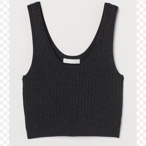 H&M rib knit top